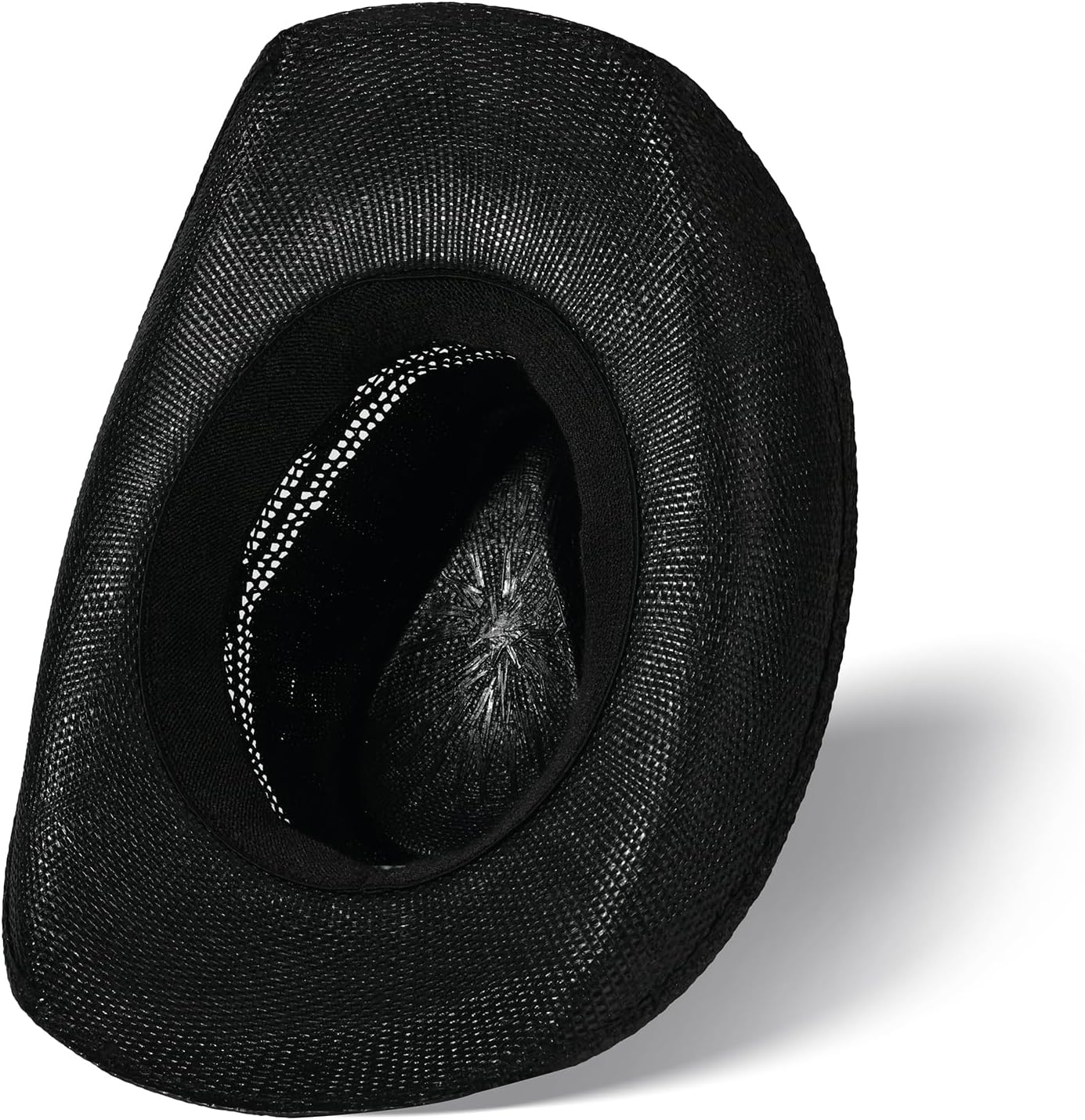 Cowboy Hats for Women & Men Brown Straw Cowboy Hat Wide Brim Western Cowgirl Hats Summer Sun Hat