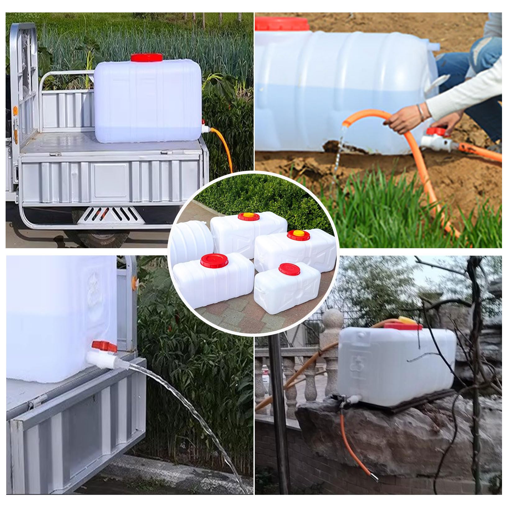 Réservoir Eau 11L Robinet - Récipient Camping Caravane Randonnée Réservoir Eau Portable