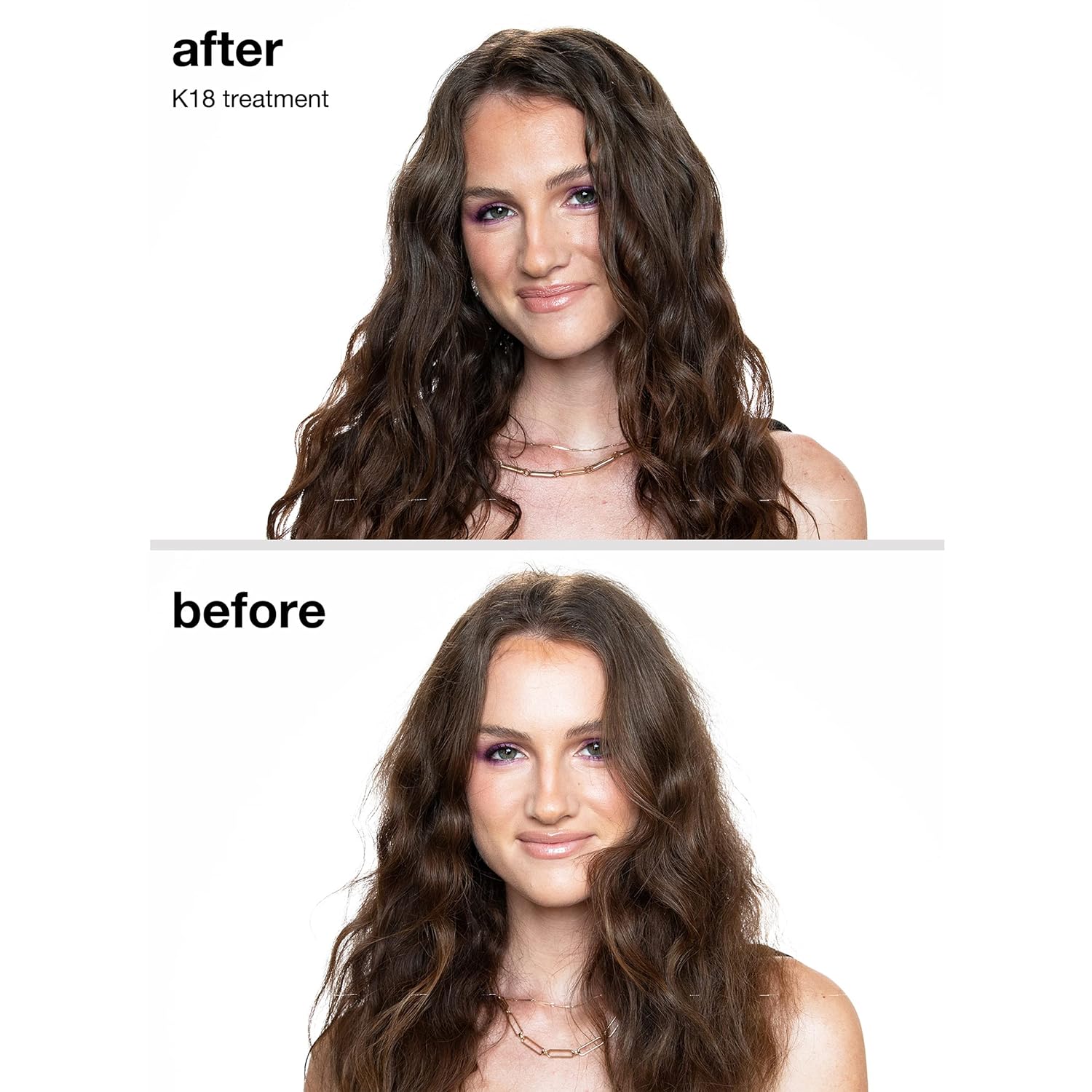 K18 Leave-In Repair Hair Mask, 4-Minute Speed Treatment, Renews Hair Damage From Color, Chemical Services Heat (1 of each 50ml & 15ml). - Image 4