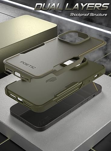 Miniatura 9 de Poetic Neon Series - Funda para iPhone 15 Pro Max, de doble capa, resistente, resistente, ligera, delgada, a prueba de golpes, protección contra