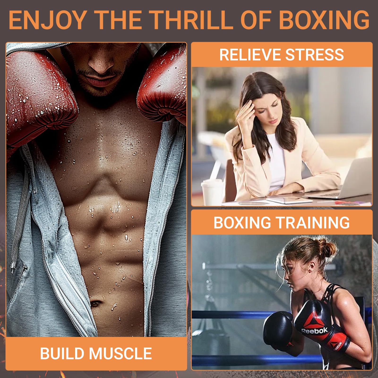 Punchingball, Boxbirne Hängend, Boxball für Speed Training, Punching Ball für Reflexe