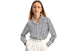 LillySilk Women's 100% Pure Silk Shirt