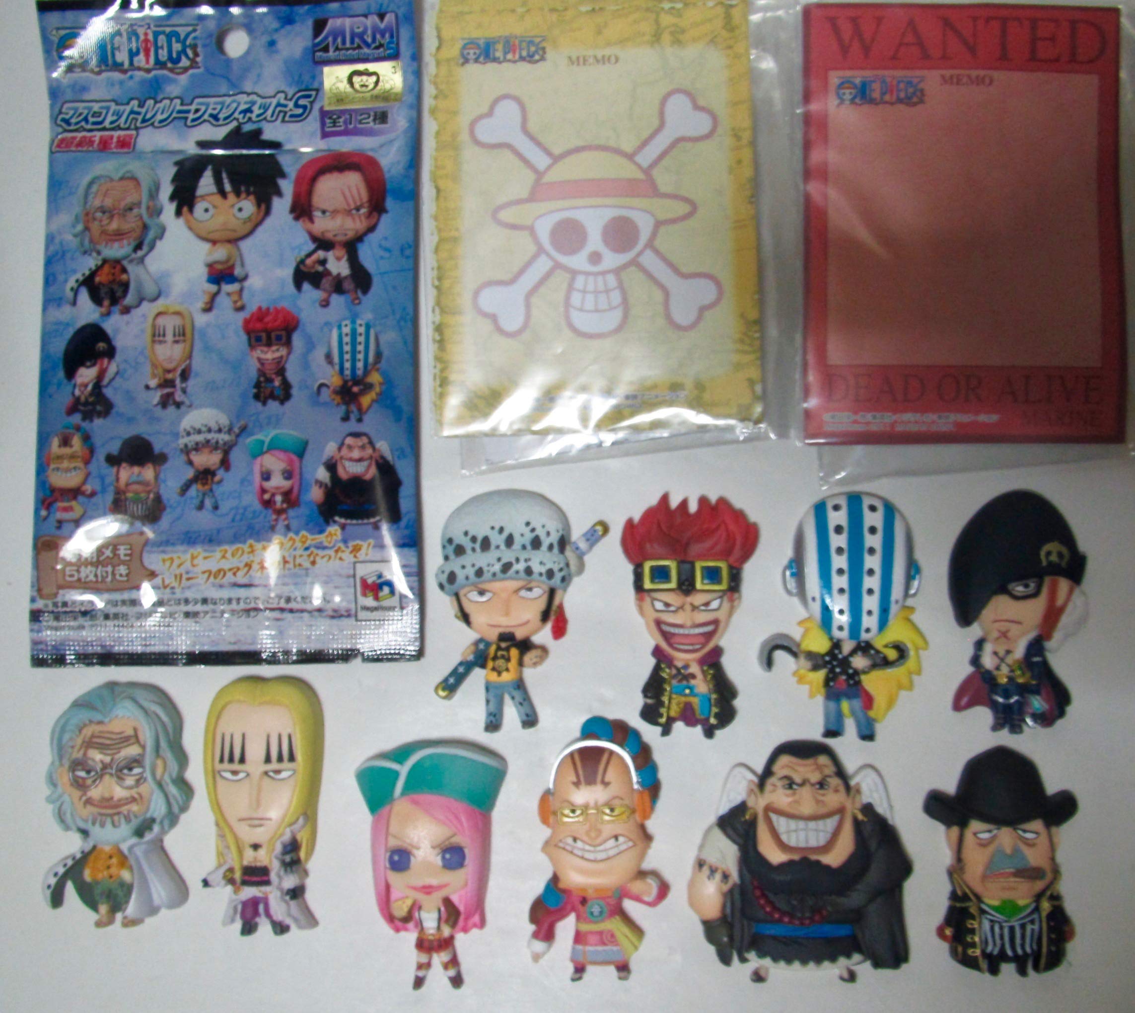 Amazon | ワンピース マスコットレリーフマグネットS 超新星編 8種＋2