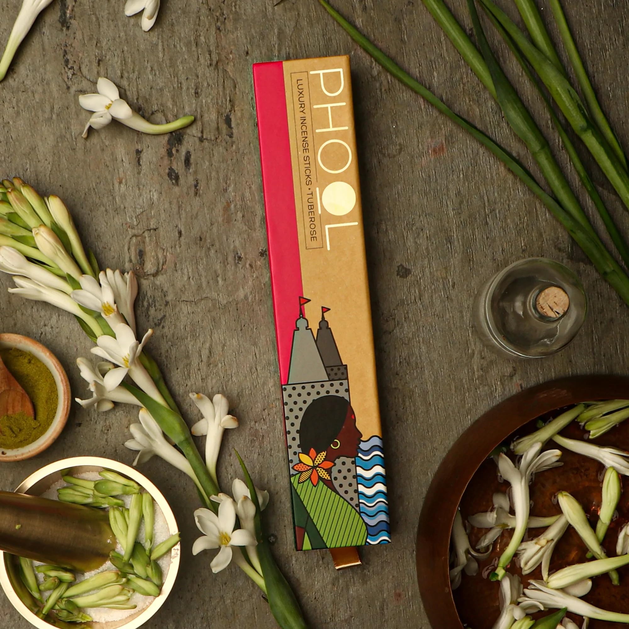 Phool Luxury Incense: Floral Collection - 4 Fragrances FREE SHIPPING -5