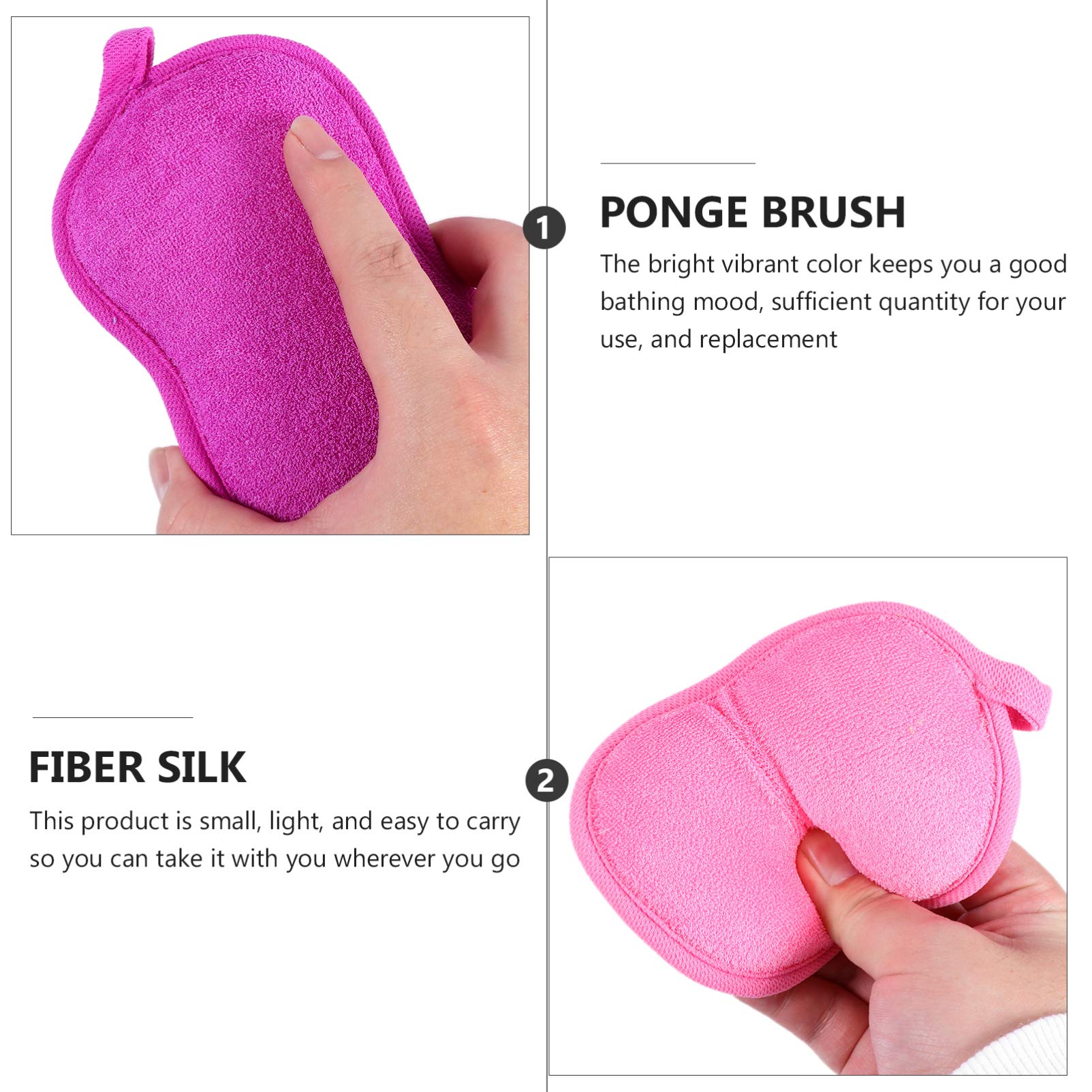 DOITOOL 12 Piezas Esponja De Baño Esponjas Naturales Esponja Para Platos Naturales Toallitas a Granel Esponja Bebe Depurador De Bañera Toallas Suaves Filamento Hombre Cuerpo Toalla De Baño