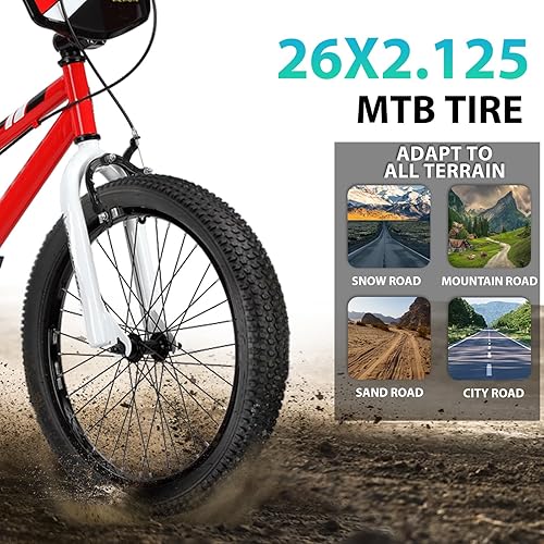 Miniatura 3 de Hycline Juego de 2 neumáticos para bicicleta, neumático de repuesto plegable de 20242627.5 pulgadas, más tubos de bicicleta y palancas de neumáticos