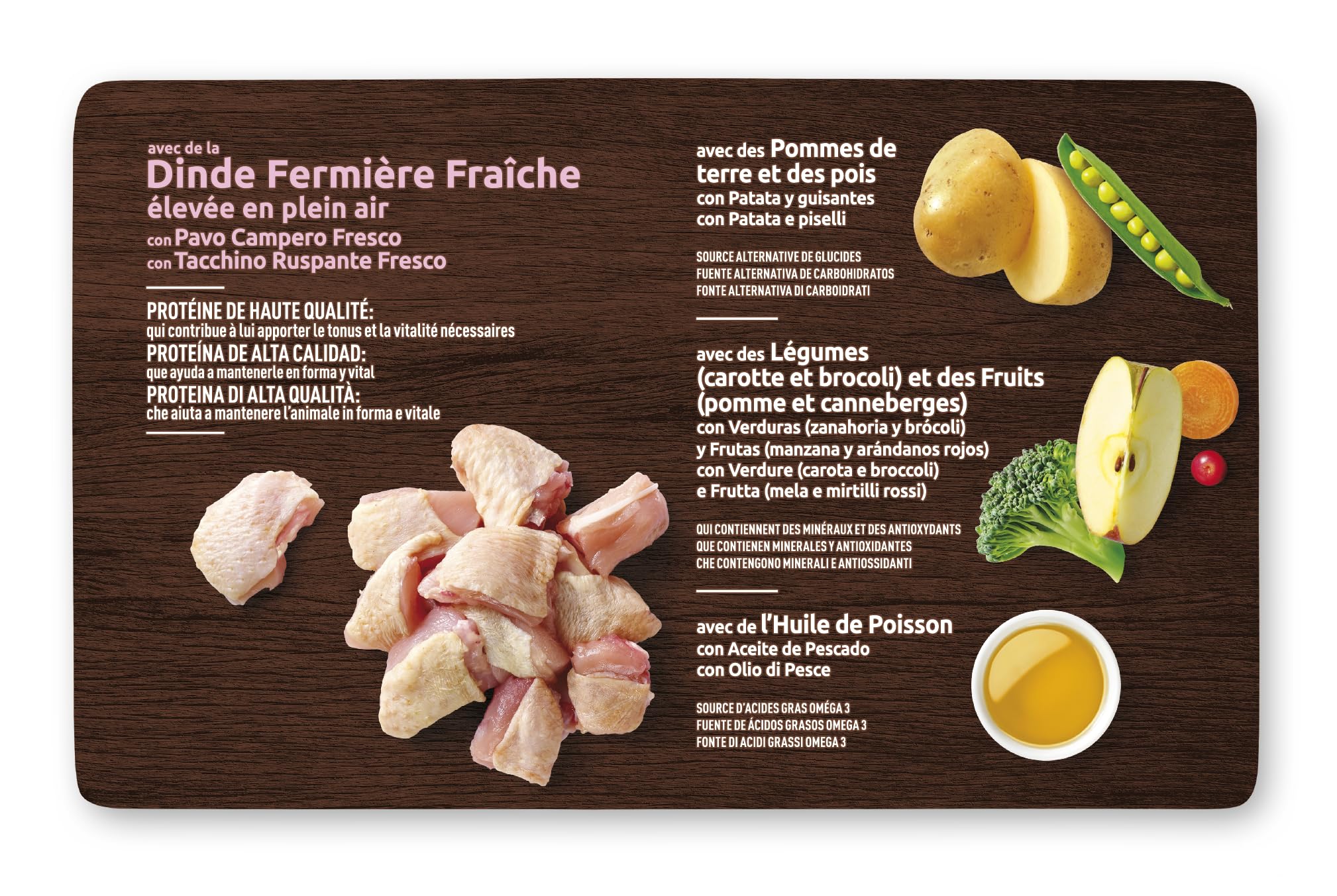 Ultima No Grain Cibo per Cani Mini senza Grano con Tacchino: Confezione da 8 x 1,1kg - Totale: 8,8kg