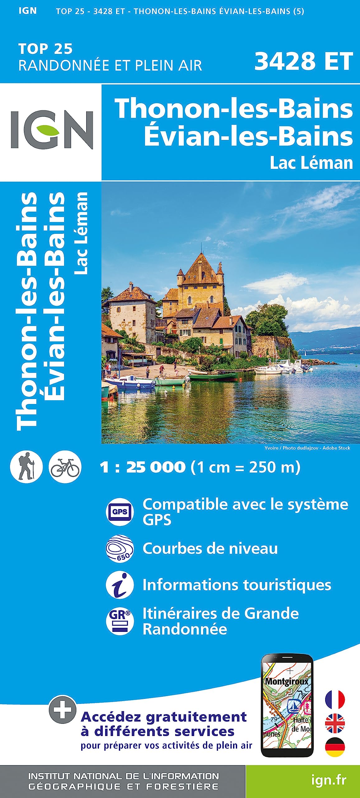 Thonon-les-Bains / Evian-les-Bains / Lac Léman (3428ET) (TOP 25)