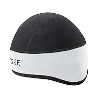 GOREWEAR C3 WINDSTOPPER® Sotto Casco Helmet, White / Black