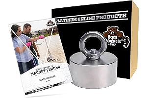 2000LB’s Powerful 360-Degree Fishing Magnet