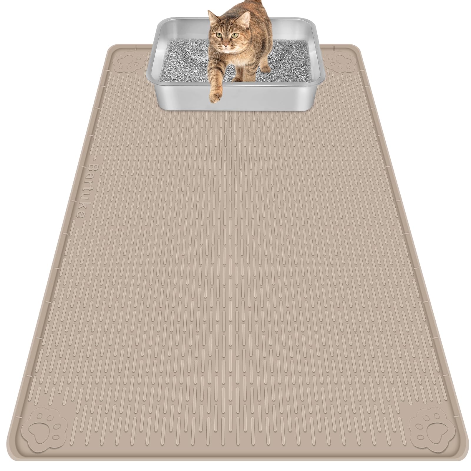 Bartuke Extra Large Cat Litter Mat