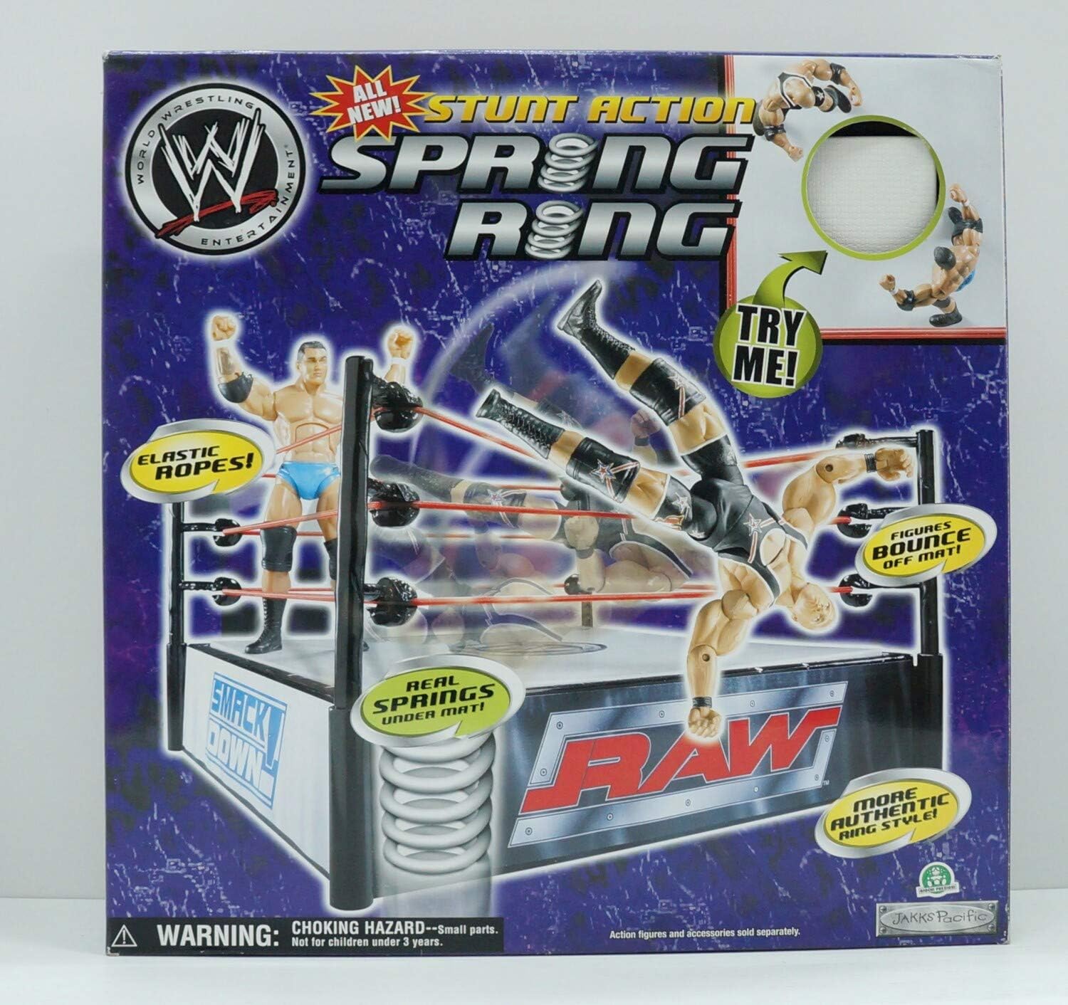 WWE Stunt Action Spring Ring
