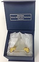 Vista 4 de Amlong Crystal Pirámide de cristal de 2,3 pulgadas en pirámide con soporte dorado