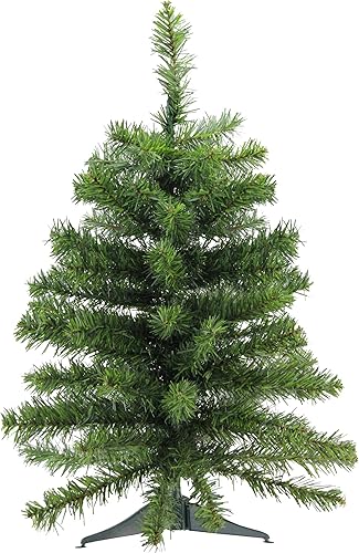 Miniatura 6 de Árbol de Navidad artificial de pino canadiense mediano de 10 pies, sin iluminación