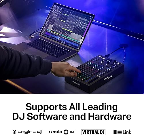 Miniatura 4 de Control One - Controlador profesional de iluminación DMX DJ con acceso al software SoundSwitch de 3 meses y luces DMX y soporte Phillips Hue
