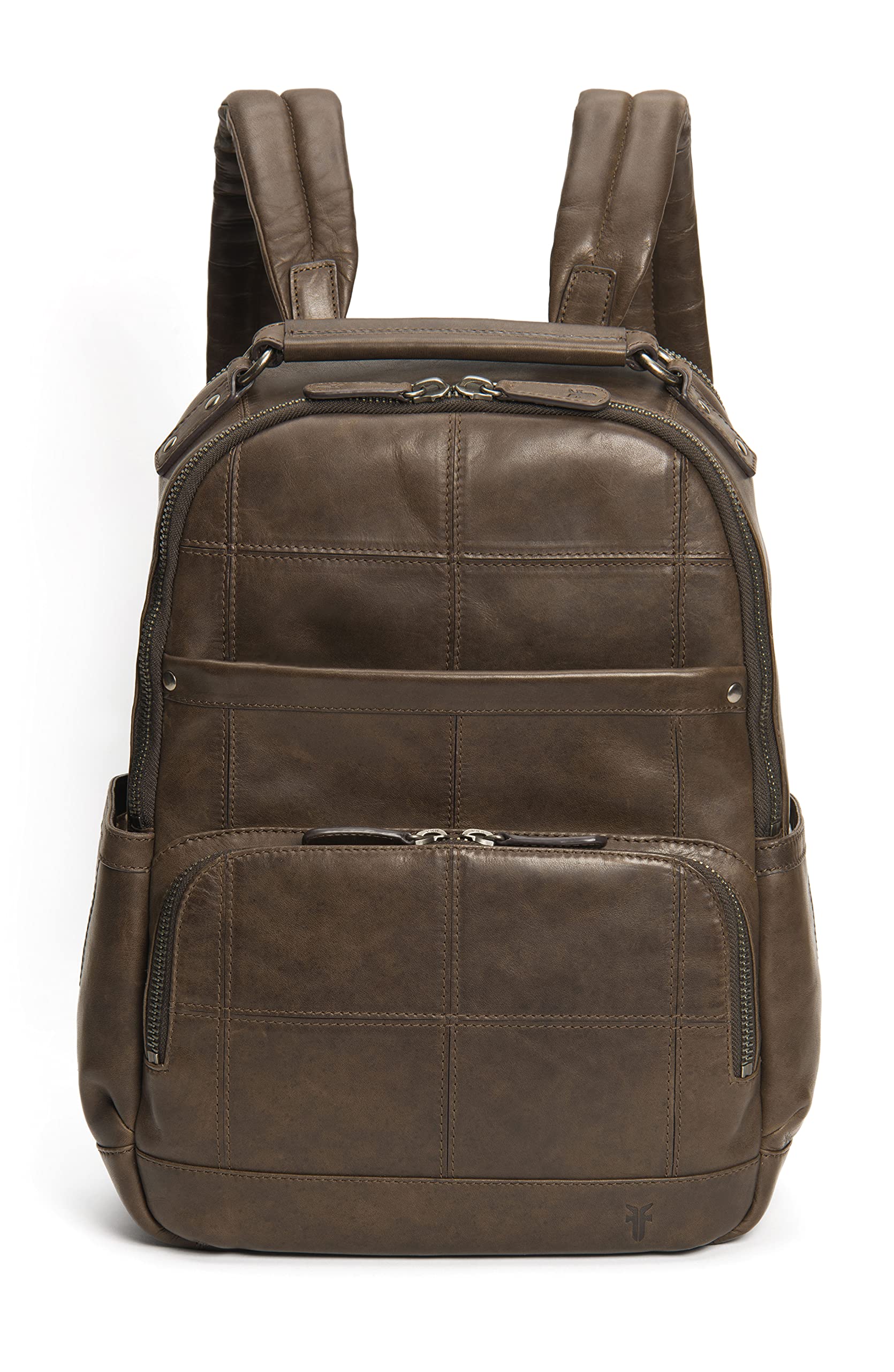 Frye mens Logan Patchwork Backpacks, Slate, One Size US