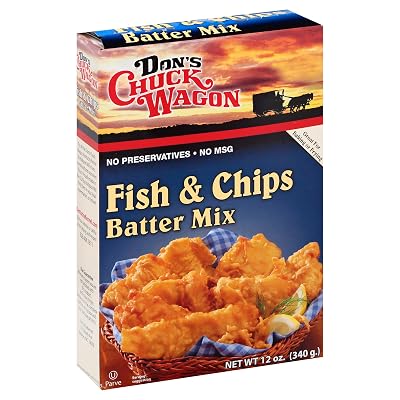 Don's Chuck Wagon Fish and Chips Mix, 12 Ounce
