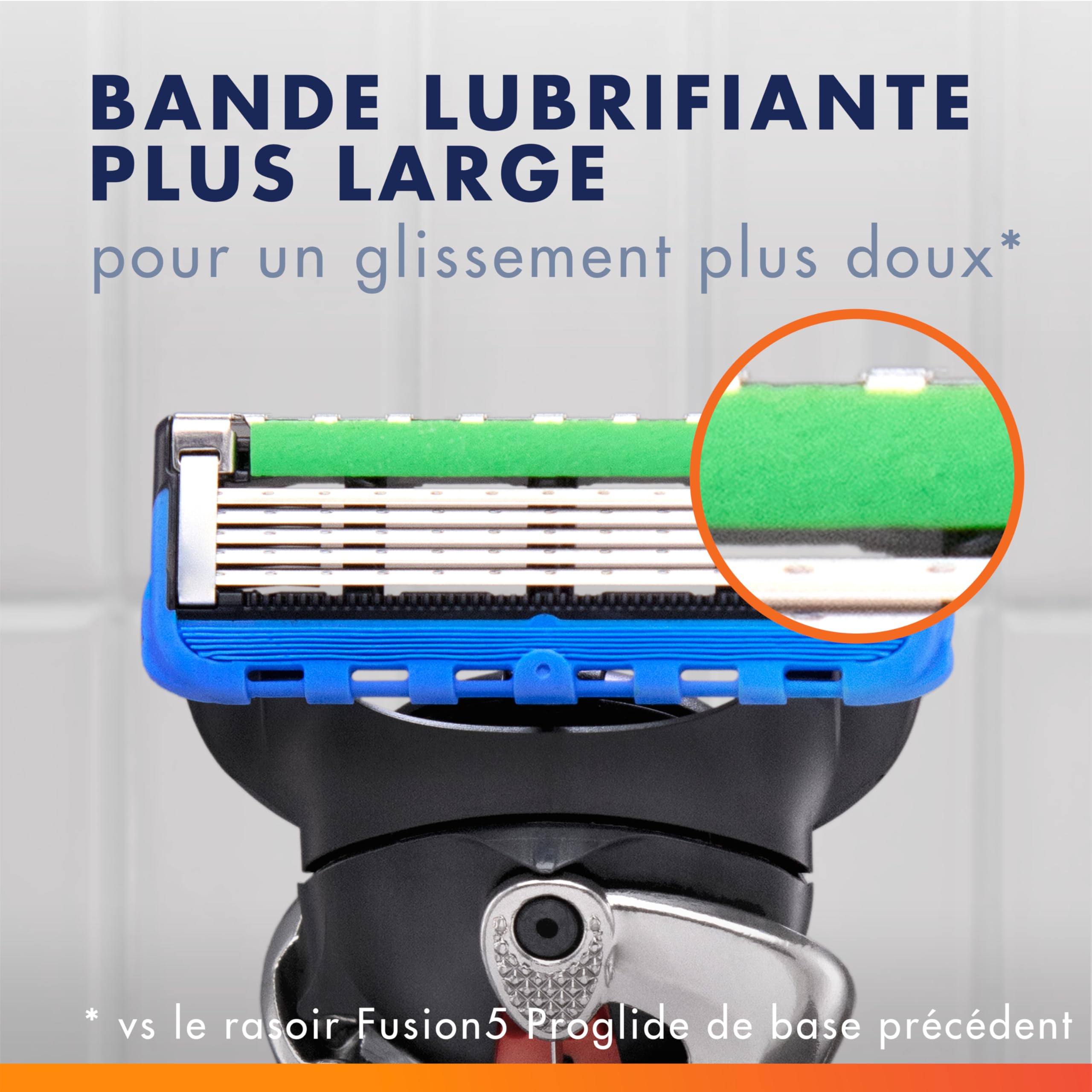 Lot De 22 Lames Gillette ProGlide Fusion 5 - Recharge Pour Rasoir - Lames En Acier Inoxydable - Origine Allemagne