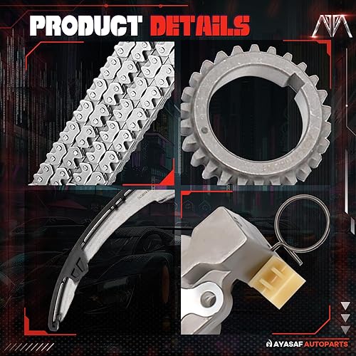 Miniatura 2 de MAYASAF Kit de cadena de distribución del motor para NISSAN 2005-15 Xterra/2005-15 Frontier/2005-12 Pathfinder, 2012-15 NV1500/NV2500/NV3500,