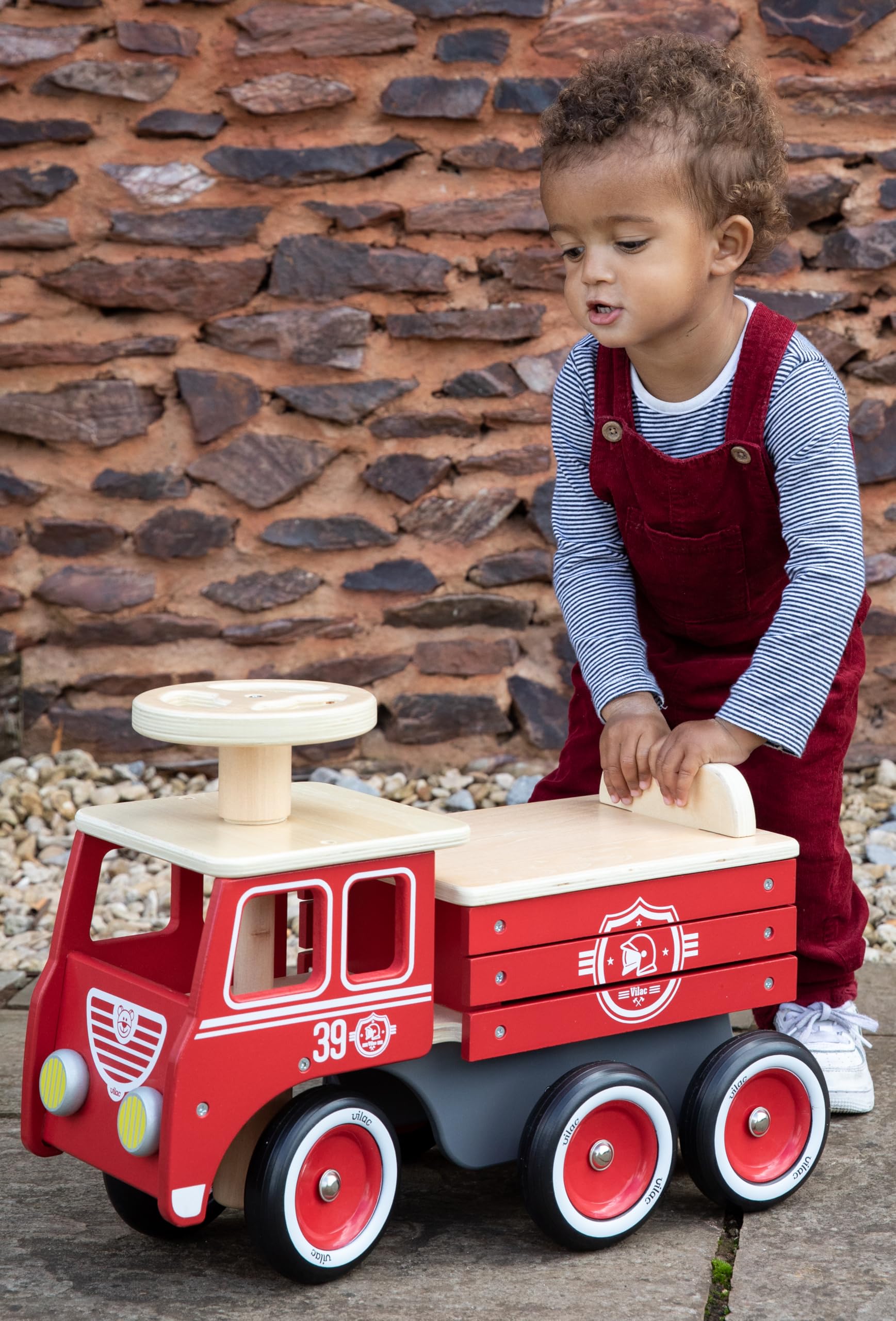 VILAC - Ride on Firetruck (1126R)