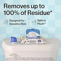 Vista 2 de The Honest Company Toallitas desechables hipoalergénicas para niños, 42