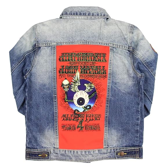 jimi hendrix denim jacket