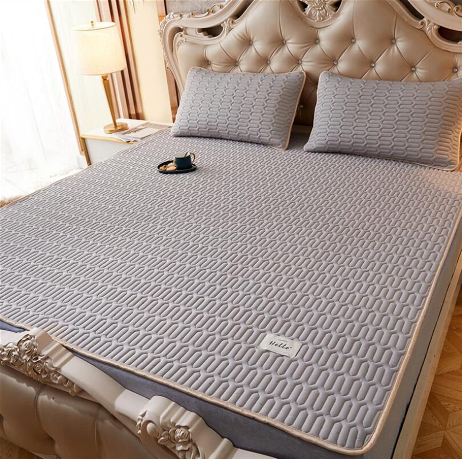Soie de glace matelas rafraîchissant 180x200 pour un sommeil d'été paisible