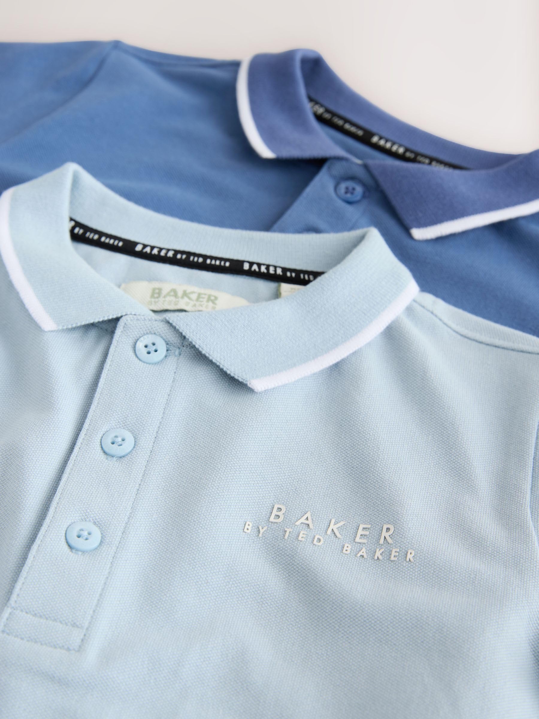 Ragazzo - Confezione da 2 Polo | Bambino, Standard, Design con l'attuale stile inglese
