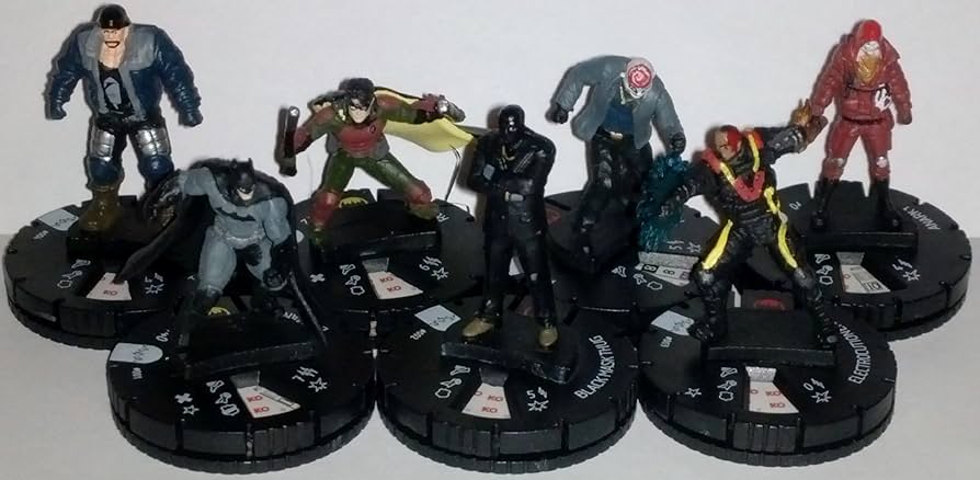 DC HeroClix: Arkham Origins Gravity Feed Display [並行輸入品] Heroclix Batman: Arkham Origins Complete Set #001 - #021