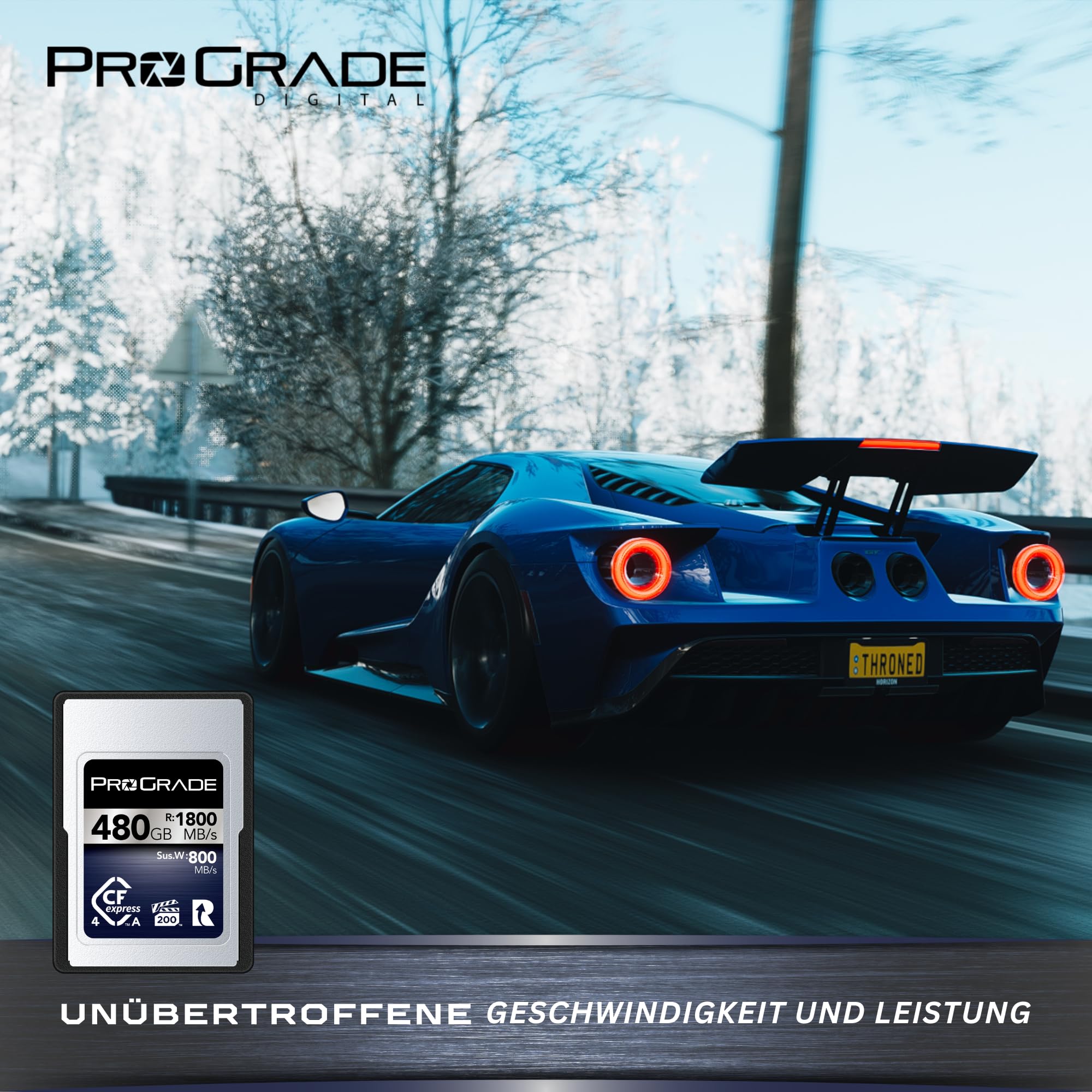 ProGrade Digital CFexpress™ 4.0 Typ A Speicherkarte (480GB) Iridium