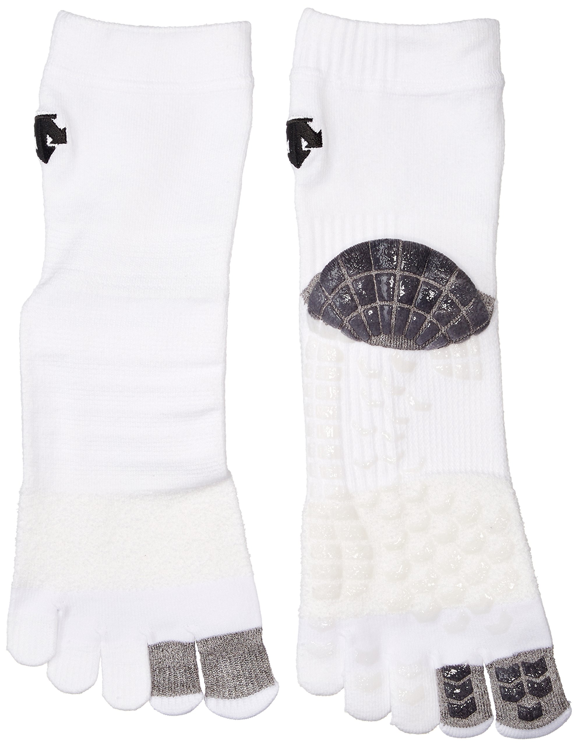 Descente DVALJB00 5-Toe Super Short Socks, WBK,