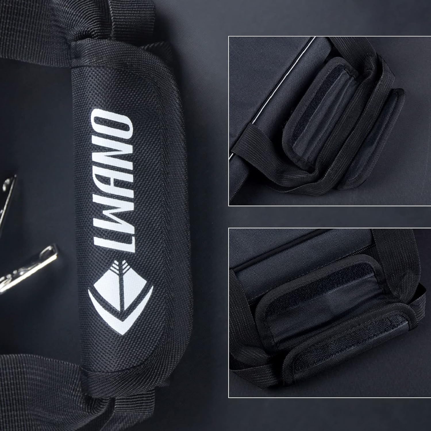 iFCOW Recurve Bow Case Carrier - Archery Takedown Bow Storage Bag With Multi Pockets for Hunting Accessories