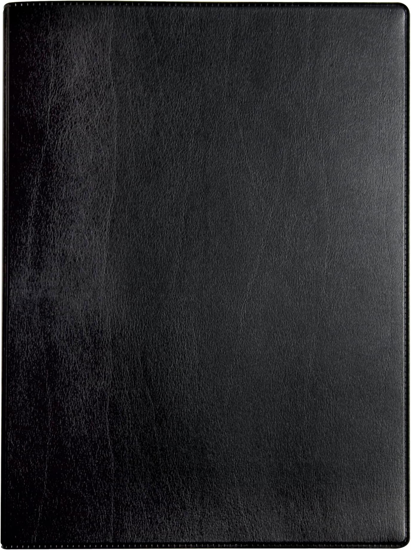 Exacompta 274421 Diary Horizons 27 with Address Directory Plastic Cover January to December Black