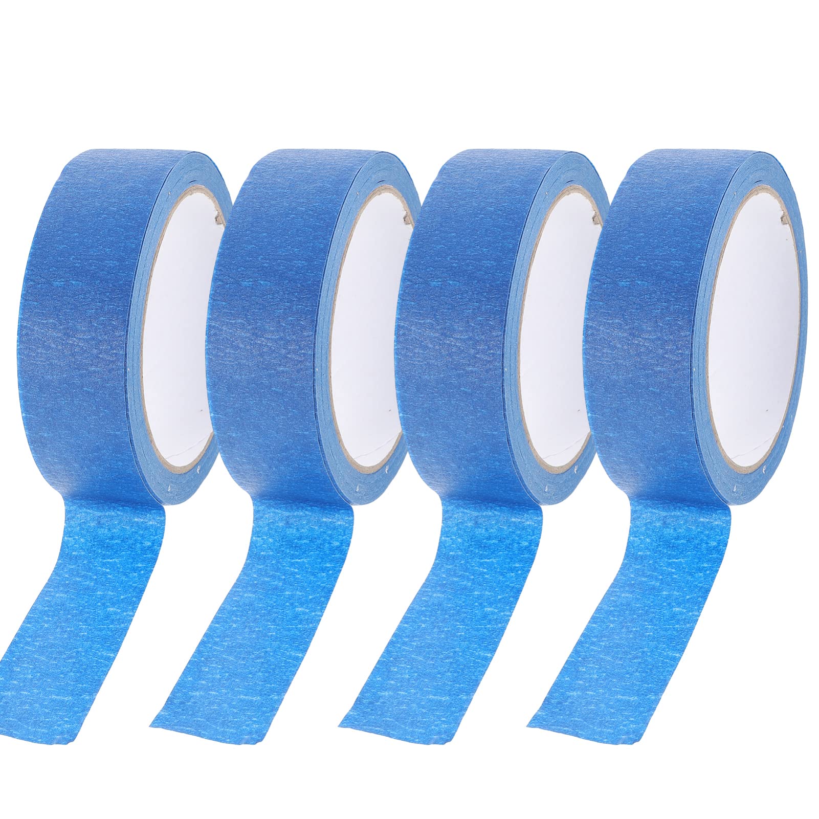 TEHAUX 4rouleaux Ruban De Masquage Pour Peintre Et Loisirs Créatifs Avec Adhésif Pour Peinture Et Bricolage