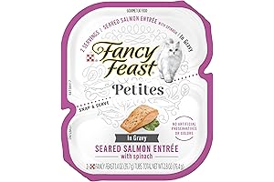 Fancy Feast Petites Seared Chicken Feast in Savory Juices Purrfectly Paired