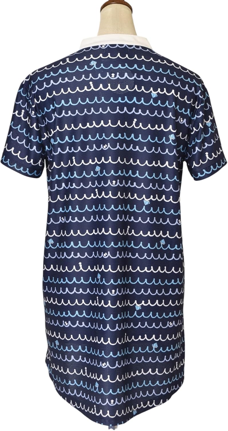 ピッコーネ クラブ) PICONE CLUB ーカラー半袖プルオーバー 半袖