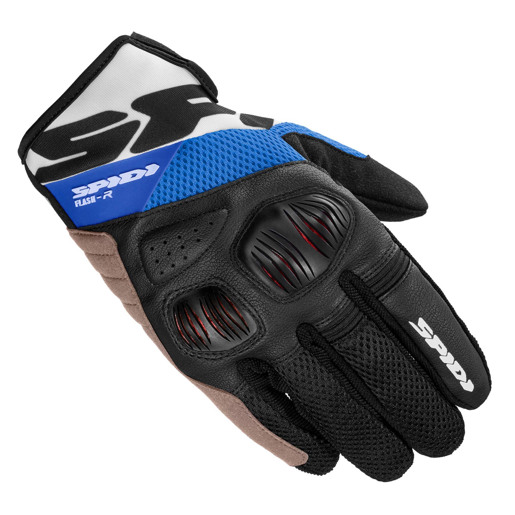 SPIDI Flash R-EVO motorcycle gloves, blue, 3XL