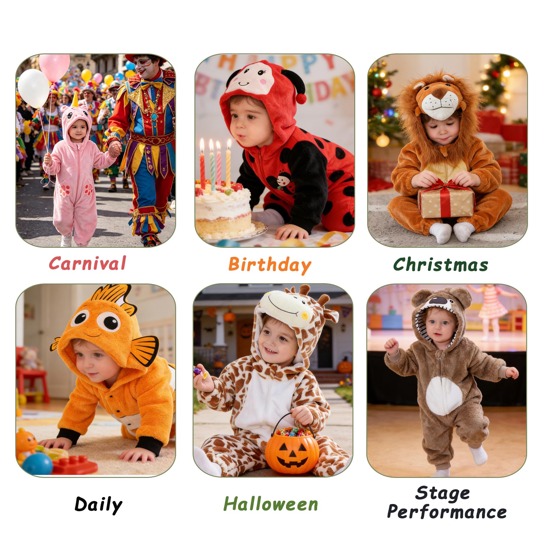 Costume Outfit per Bambino, Pigiama per Neonati, Costume per Bambino/Bambina, Abbigliamento per Giocare e per la Casa