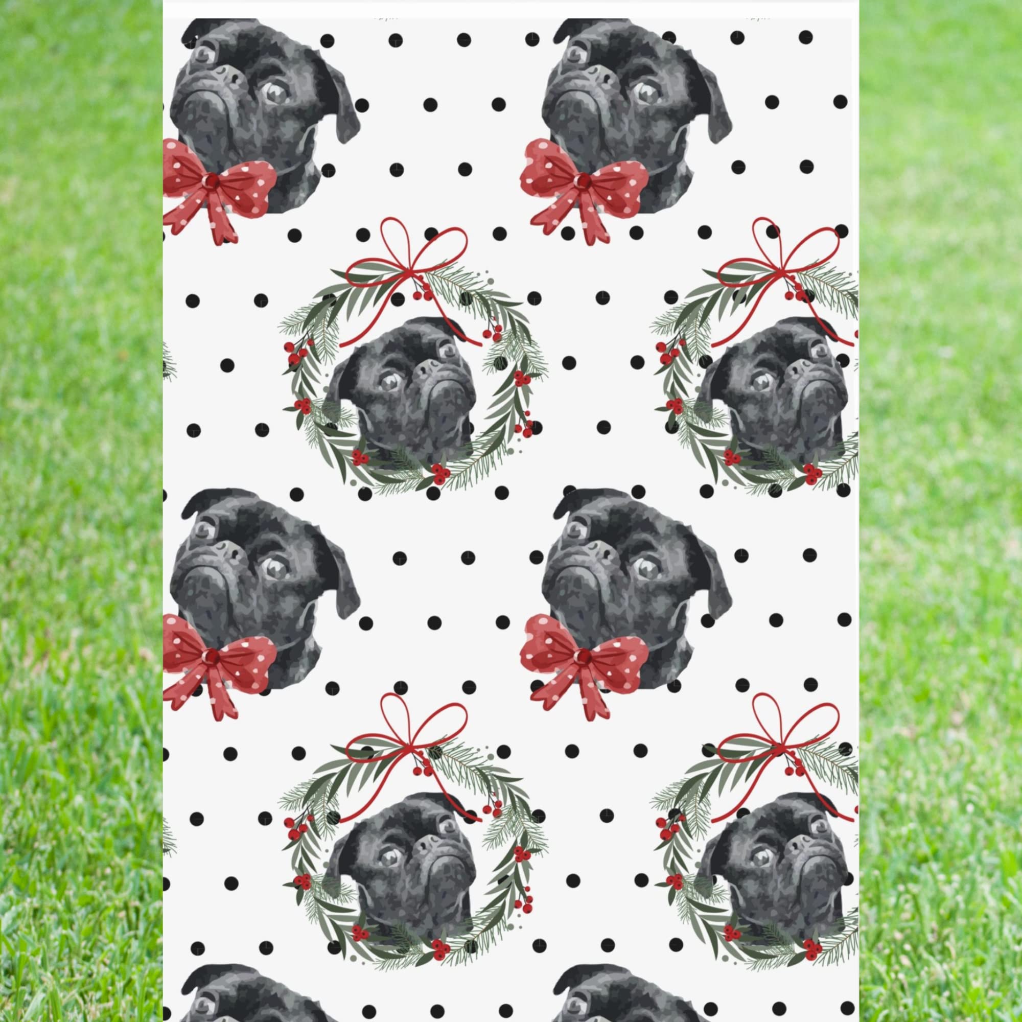 Papier Cadeau Chiens Mignons - 6 Feuilles Colorées - Chiens En Pull - Pour Anniversaire, Noël, Fêtes - Design Unique Et Recyclable - 9