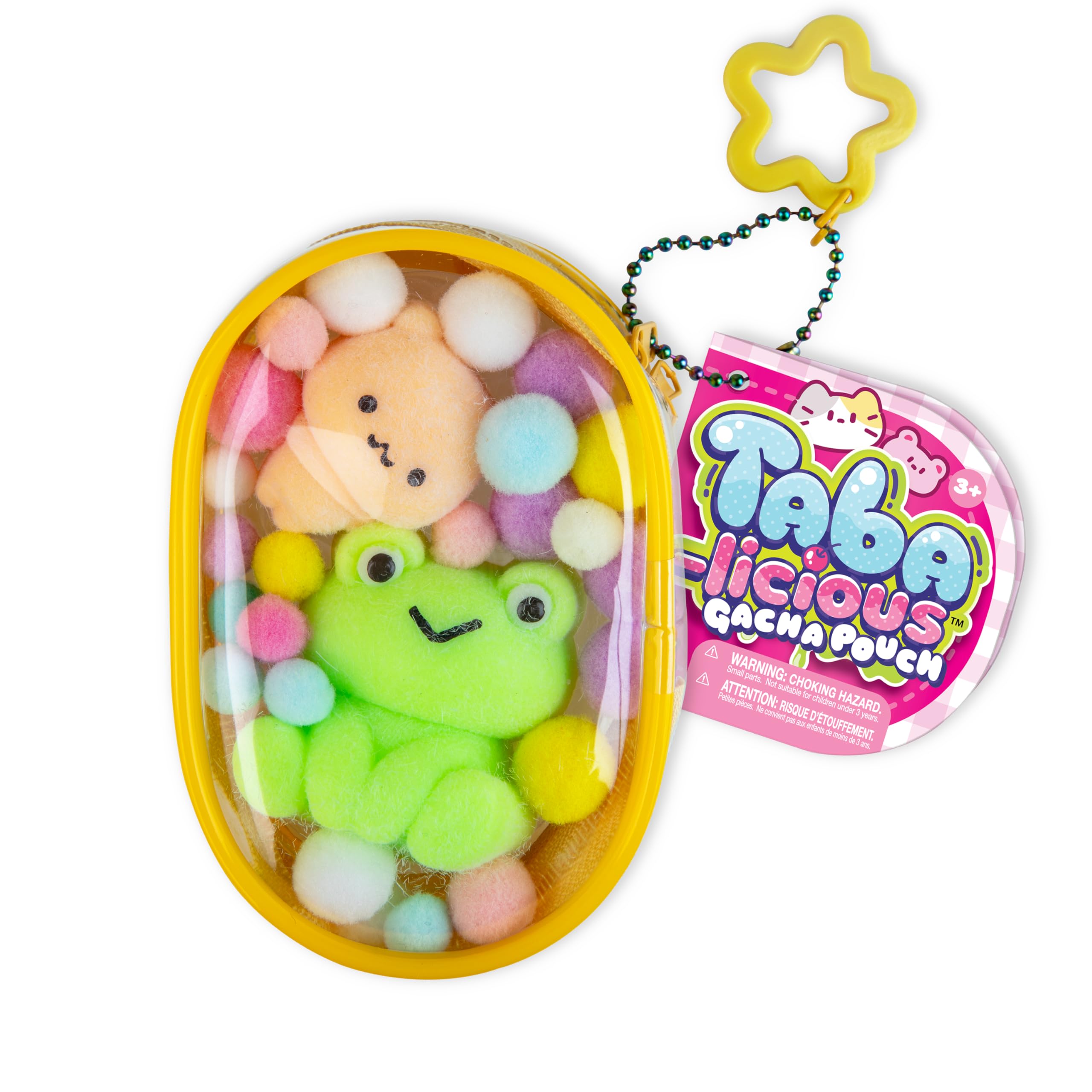 ORB Curiosities Taba-licious Gacha Pouch Frog & Bear Keychain