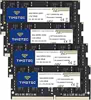 Timetec 64GB KIT(4x16GB) DDR4 3200MHz (or 2933MHz or 2666MHz