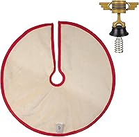 Vista 4 de Hallmark Keepsake 2022, juego de decoración para árbol de Disney/Pixar Cars Radiator Springs y falda para árbol de Navidad