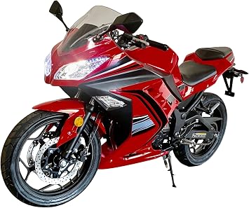 Venom SuperBike | 250cc Motorcycle | Fuel Injected | 6 Speed Red