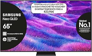 Samsung 65″ Neo QLED QE65QN83FAUXZT Neo: immagini brillanti e controllo smart