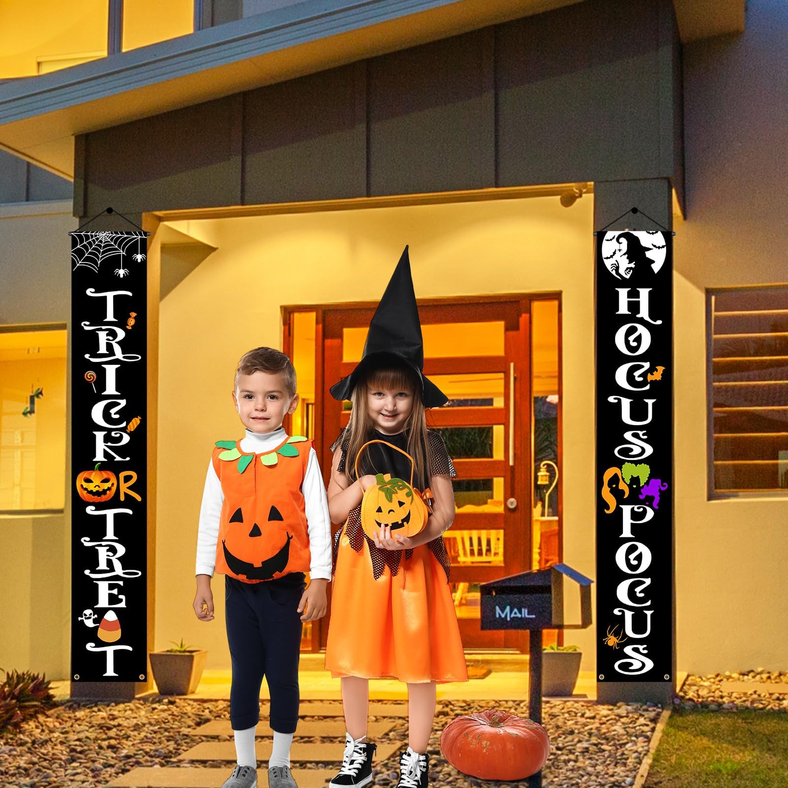 Baner na ganek Halloween