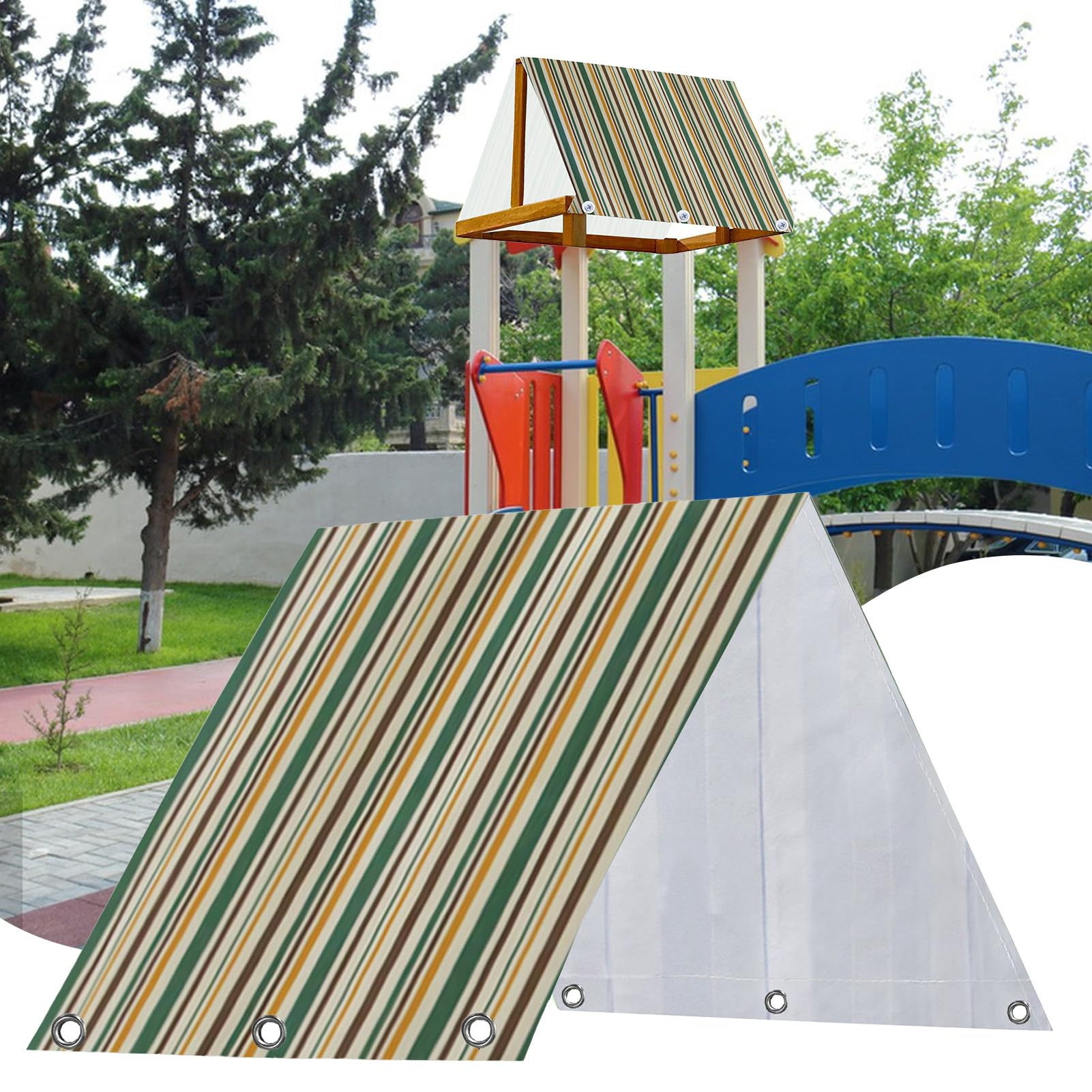 Toit De Remplacement pour Balançoire Toit Aire x Extérieur