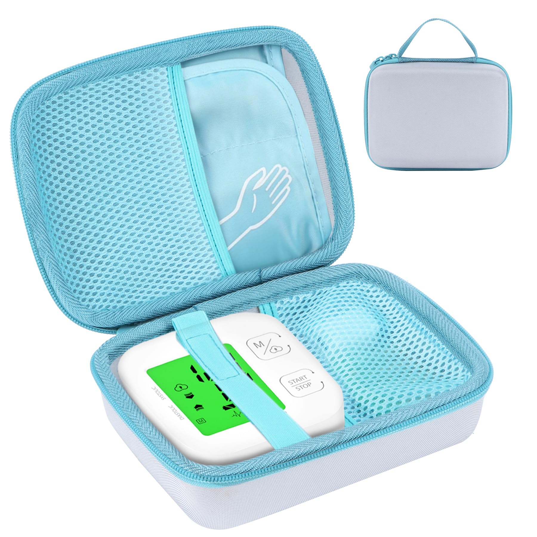 RIYADAone Hard Case Replacement for iHealth Track Smart Upper Arm Blood Pressure Monitor