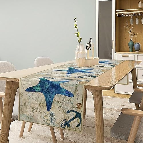 Vista 73 de Camino de mesa de chef de cocina, camino de mesa de chef grueso, decoración de granja, decoración de chef para la cocina, decoración de cocina