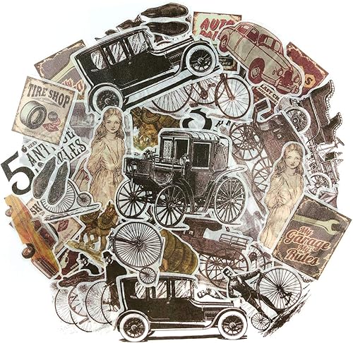 allydrew Calcomanías decorativas para álbumes de recortes, Washi, manualidades para papelería, diario, fabricación de tarjetas (60 unidades),