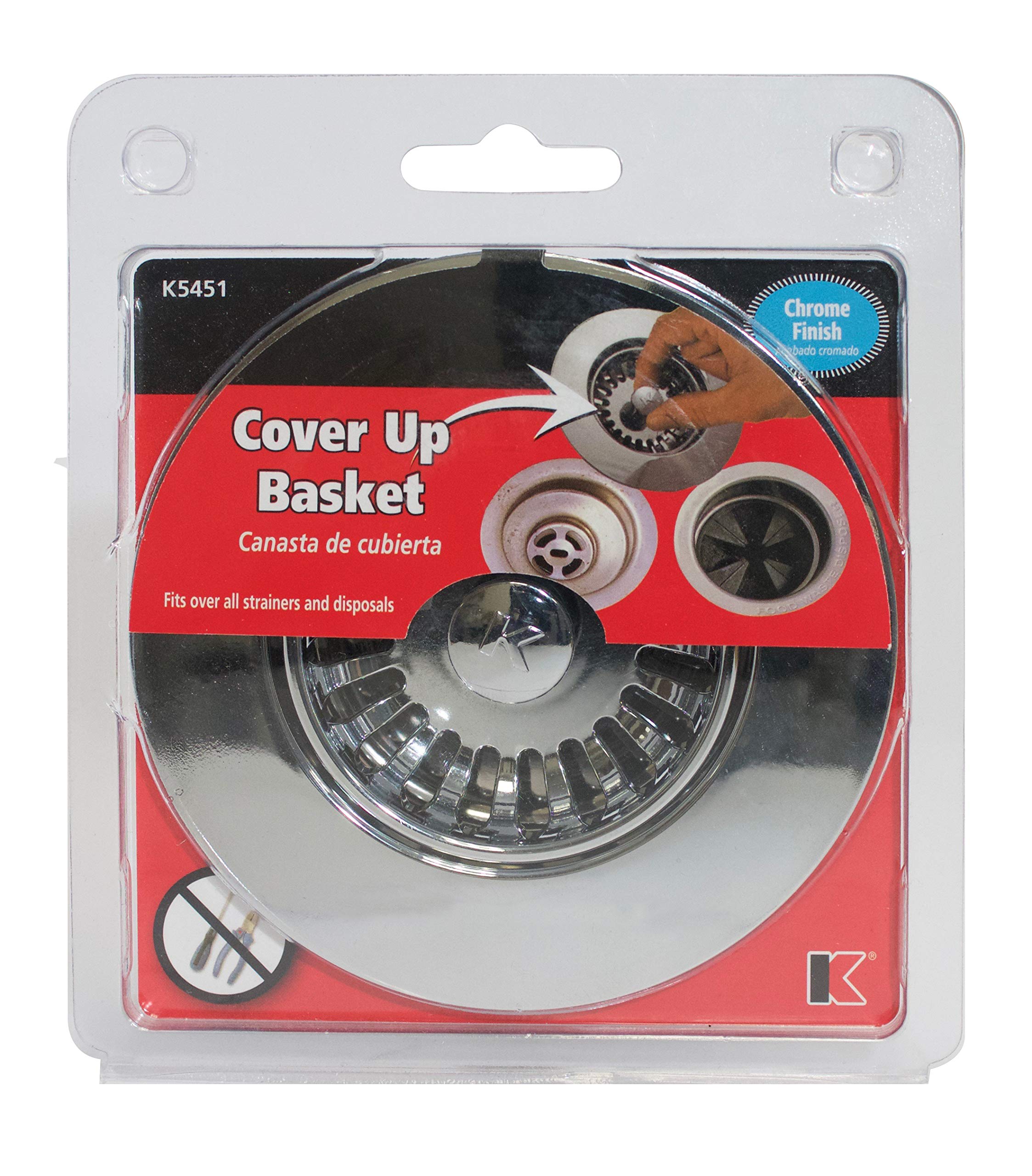 Keeney K5451 korek do zlewu, chromowany